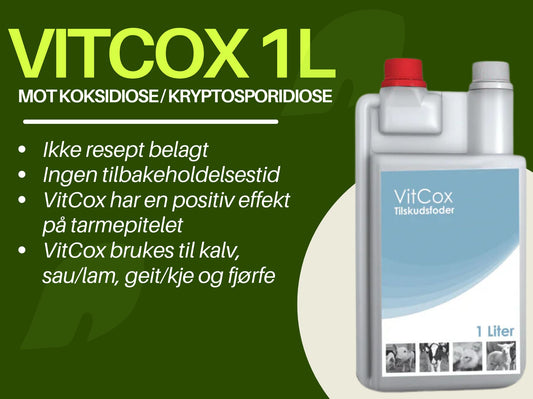 VitCox: Naturlig forebygging og behandling av Koksidiose og Kryptosporidiose