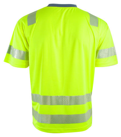 T-skjorte YOU® Sundsvall Pro-Dry HiVis kl.2  (4680)