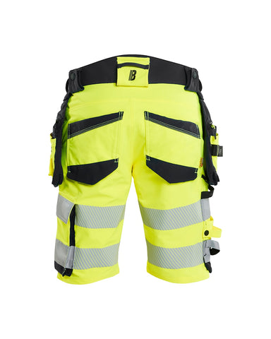 Håndverksshorts 4-veisstretch Blåkläder 1120 Hivis kl.1