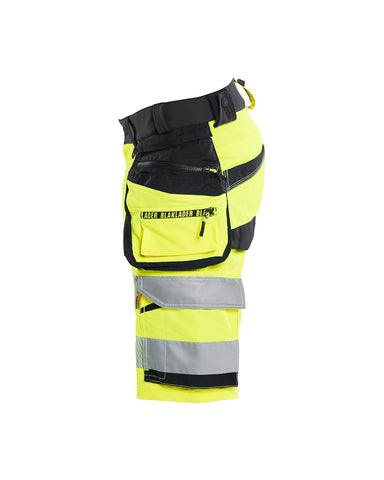 Håndverksshorts 4-veisstretch Blåkläder 1120 Hivis kl.1