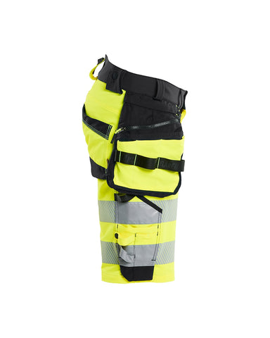 Håndverksshorts 4-veisstretch Blåkläder 1120 Hivis kl.1