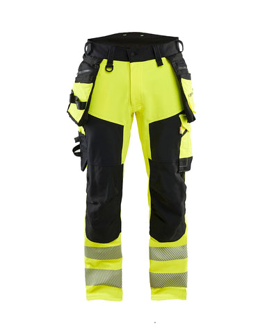 Bukse Blåkläder 4-veisstretch 1122 HiVis kl.2