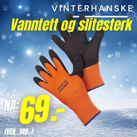 Vinterhanske lateks Activewear Dry Winter (554936)