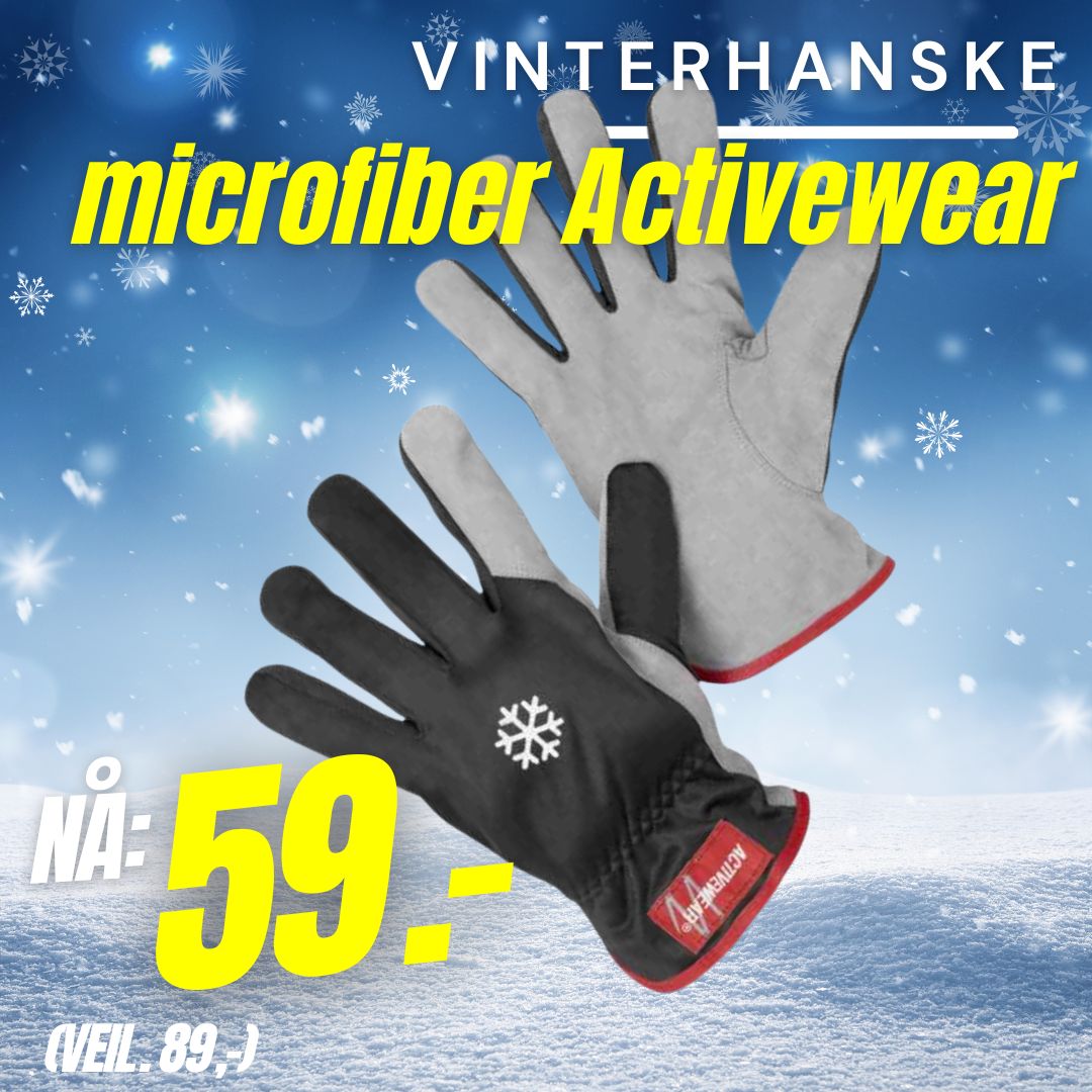 Vinterhanske microfiber Activewear MO3536 (317881)