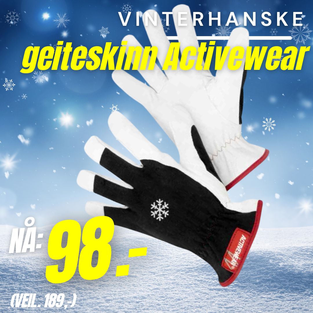 Vinterhanske geiteskinn Activewear MO1136 (287150)