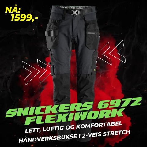 Håndverksbukse Snickers® 6972 FlexiWork (755730)