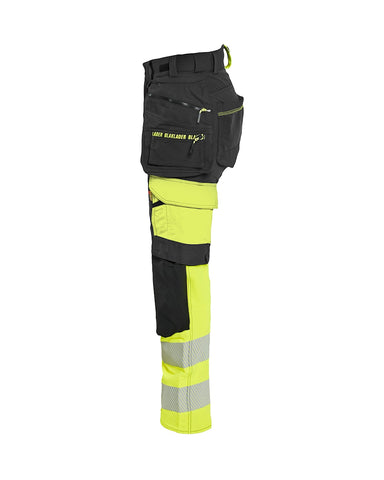 Håndverksbukse dame Blåkläder 7025 HiVis kl.1 (113647)