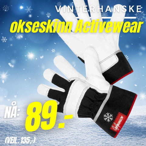 Vinterhanske okseskinn Activewear 2312W (864600)