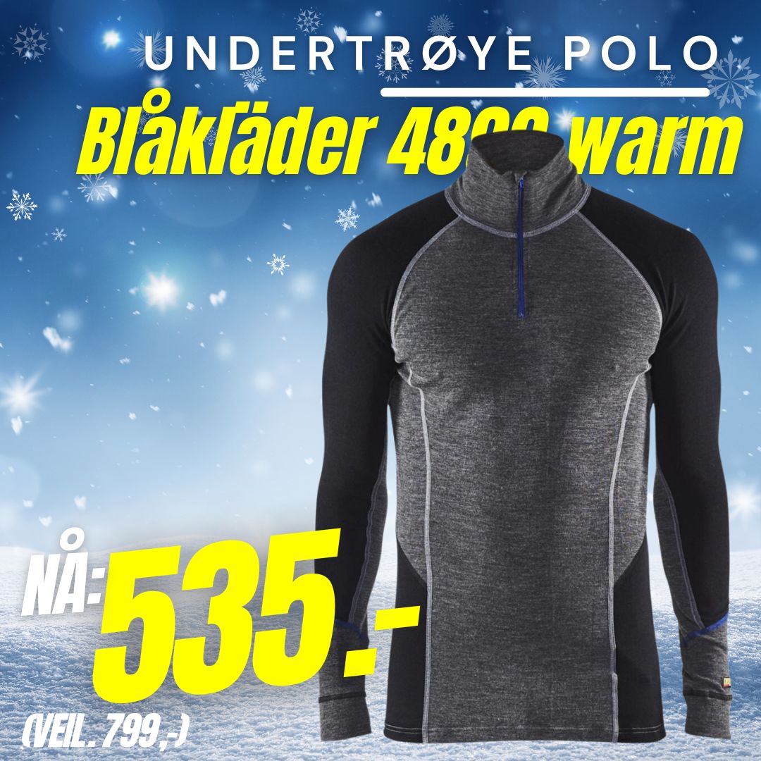 Undertrøye polo Blåkläder 4899 WARM (462784)