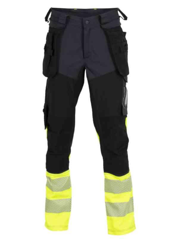 Håndverksbukse BS dame Gjøvik 4-V HiVis kl.1 (61199)