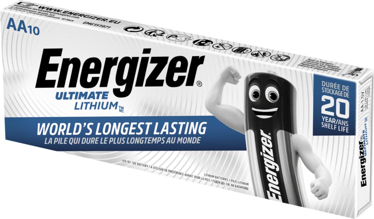 Batterier Energizer Ultimate Lithium 10-pack (6266501)