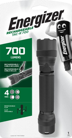 Lommelykt Energizer TAC-R 700 oppladbar metalllykt (8809564)