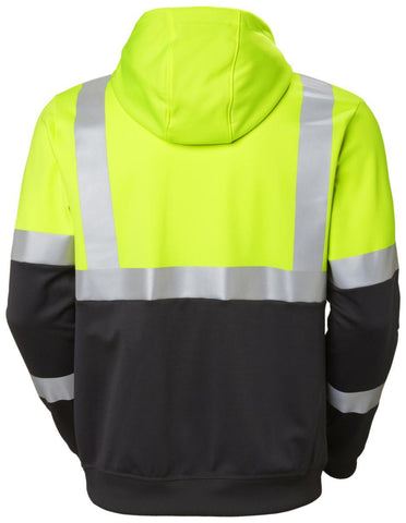 Hettejakke HH Addvis HiVis kl.1 gul/grå (867712)