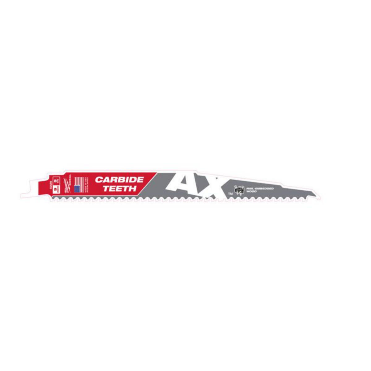 Bajonettsagblad TCT AX 230 Milwaukee 230mm Carbide 1pk (642617)