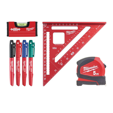 Måle- og markeringssett Milwaukee 7pk (73470781)