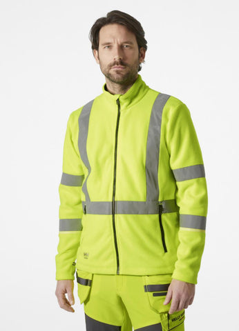 Fleecejakke HH UC-ME HiVis kl.3 (870197)