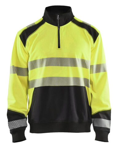 Collegegenser zip Blåkläder 3556 HiVis kl.2 (696884)