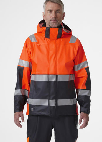 Regnjakke HH® Alna 2.0 HiVis kl.3 (70295)