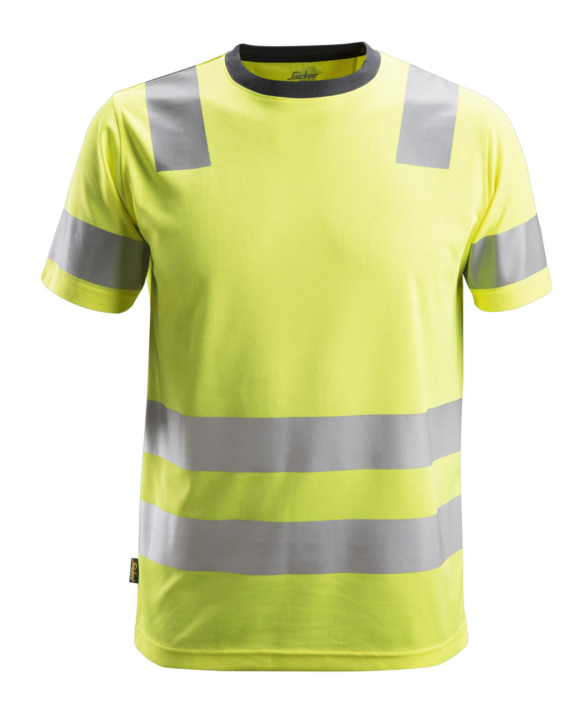 T-skjorte Snickers 2530 HiVis kl.2 (559122)