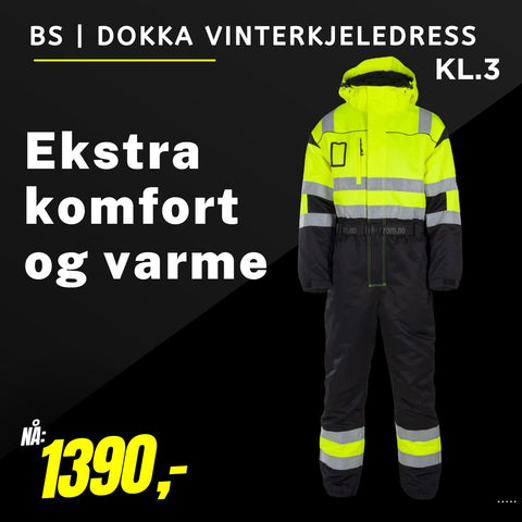 DOKKA VINTERKJELEDRESS KL.3 (323609038)