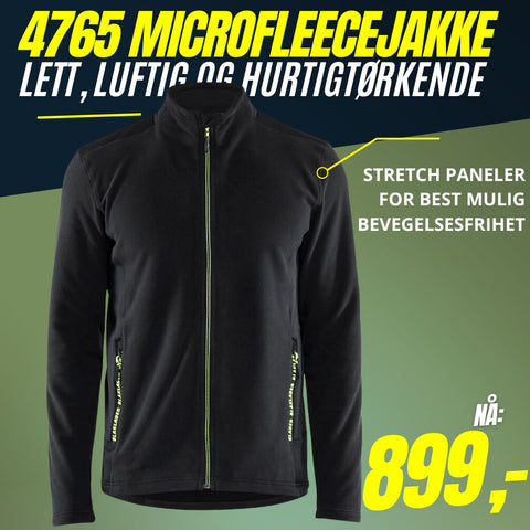 Microfleecejakke Blåkläder 4765