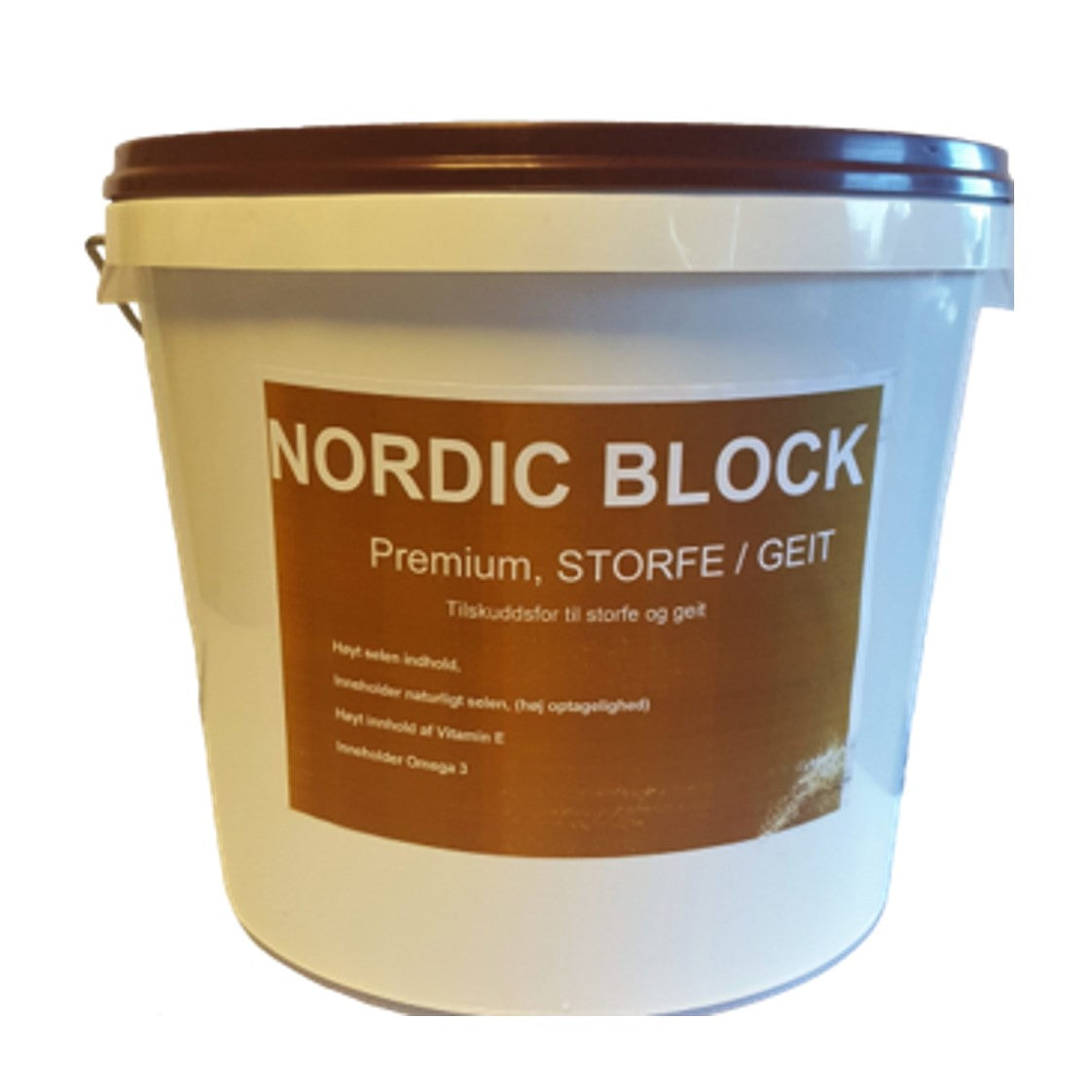 NORDIC BLOCK PREMIUM STORFE/GEIT, 20KG